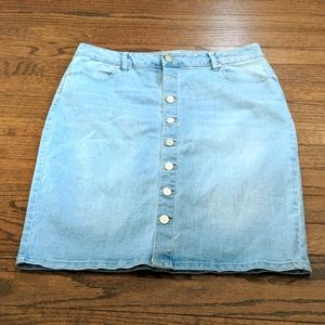 d.Jeans Denim A-Line l skirt